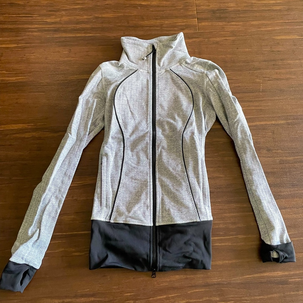 Lululemon Herringbone full zip jacket